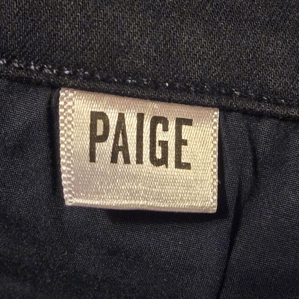 Paige Croft Skinny Fit Jeans in inkwell Size 29 Color Black - Picture 10 of 14